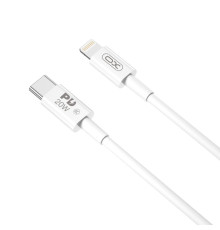 Кабель XO NBQ189A USB Type-C - Lightning (M/M), 1 м, White (NBQ189A-TC-1-WH)