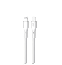 Кабель XO USB Type-C - Lightning (M/M), 3А, 27W, 1 м, White (NB-Q231A-CI.white)