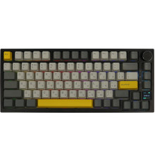 Клавиатура беспроводная Epomaker AK820 Pro 75% Gift Switch Hot-Swap (2.4G/BT/USB) LCD Screen RGB UA Black (AK820-PRO-B-G)