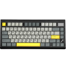 Клавіатура бездротова Epomaker TH80 Pro V2 75% Sea Salt Silent Switch Hot-Swap (2.4G/BT/USB) LCD Screen RGB UA Black (TH80-PROV2-B-SS)