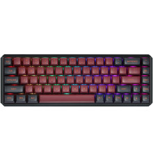 Клавіатура бездротова Motospeed Darmoshark K5 Gateron Red Red-Black (dmk5rbgr)