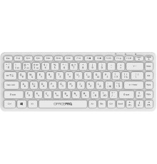 Клавиатура беспроводная OfficePro SK790W Bluetooth White