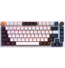 Клавіатура GamePro MK160W Red з Hot-Swap RGB White