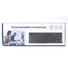 Клавиатура Gembird KB-UM-107-UA Ukr Black