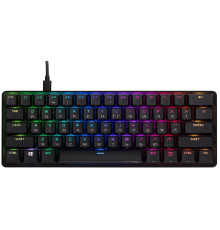 Клавіатура HyperX Alloy Origins 60 Red RGB UA Black (4P5N4AA)
