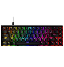 Клавіатура HyperX Alloy Origins 65 Red RGB ENG/RU Black (4P5D6AX)