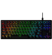 Клавіатура HyperX Alloy Origins Core PBT Aqua RGB Black (639N9AA)