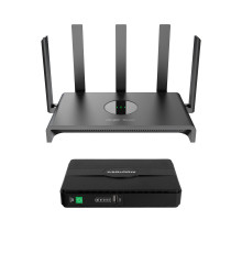 Бездротовий маршрутизатор Ruijie Reyee RG-EW1300G + mini UPS DC Prologix PLP418ECO
