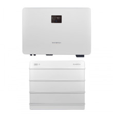Комплект инвертор гибридный Sungrow SH6.0RS 6кВт + Аккумуляторная батарея SBR064 6,4кВт*ч (SH6.0RS+SBR064-Set)