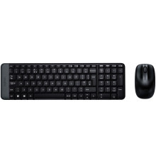 Комплект (клавиатура, мышь) беспроводной Logitech MK220 Black (920-003168)