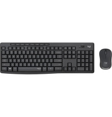 Комплект (клавиатура, мышь) беспроводной Logitech MK295 Combo Black (920-009800)