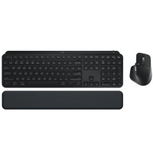 Комплект (клавиатура, мышь) беспроводной Logitech MX Keys S Combo Graphite (920-011614)