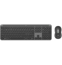 Комплект (клавіатура, миша) бездротовий Logitech Signature Slim Combo MK950 Graphite (920-012490)