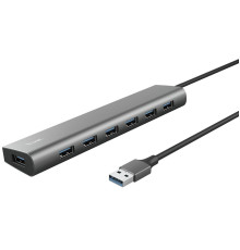 Концентратор Trust Halyx USB-А Black (24967)