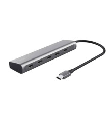 Концентратор Trust Halyx USB Type-C Grey (25136)