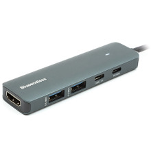 Концентратор USB Type-C Blueendless Grey (CA913435)