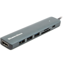 Концентратор USB Type-C Blueendless Space Grey (CA913848)