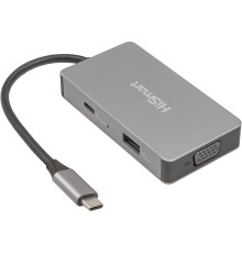 Концентратор USB Type-C HiSmart Grey (CA913879)