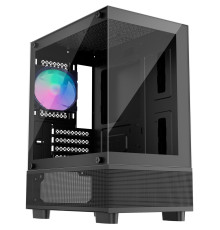 Корпус 1stPlayer Mi2-A-BK-2F7R-1F7 Black без БЖ