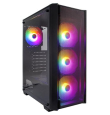 Корпус 1stPlayer V4-4F1 Black без БЖ