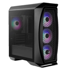 Корпус AeroCool Aero One Mini Frost-G-BK-v1 (ACCS-PB18043.11) Black без БЖ