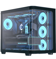 Корпус AeroCool P500C-G-BK-v1 (ACCM-PN01043.11) Black без БЖ