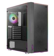 Корпус AeroCool Skribble-G-BK-v1 (ACCM-PB28033.11) Black без БП