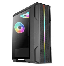 Корпус AeroCool Splinter Duo-G-BK-v1 (ACCM-PB26033.11) Black без БЖ