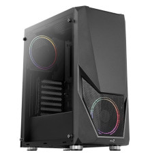 Корпус AeroCool Zauron Saturn FRGB-G-BK-v2 (ACCM-PV23023.11) Black без БЖ