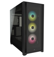 Корпус Corsair iCUE 5000X RGB Tempered Glass Black (CC-9011212-WW) без БП