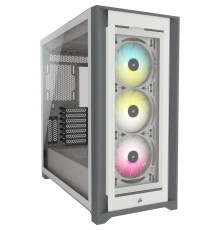 Корпус Corsair iCUE 5000X RGB Tempered Glass White (CC-9011213-WW) без БП