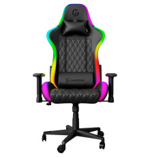 Крісло для геймерів GamePro Hero RGB Black (GC-700-Black)