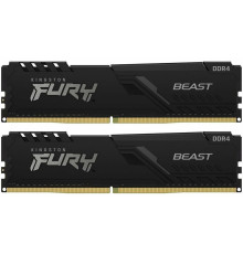 Модуль пам`ятi DDR4 2x16GB/3200 Kingston Fury Beast Black (KF432C16BB1K2/32)