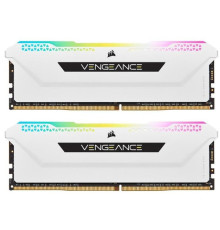 Модуль пам`ятi DDR4 2x16GB/3600 Corsair Vengeance RGB Pro SL White (CMH32GX4M2D3600C18W)