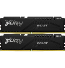 Модуль памяти DDR5 2x16GB/5200 Kingston Fury Beast Black (KF552C36BBEK2-32)