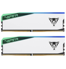 Модуль пам`яті DDR5 2x32GB/6200 Patriot Viper Elite 5 RGB (PVER564G62C42KW)