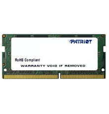 Модуль пам`яті SO-DIMM 4GB/2400 DDR4 Patriot Signature Line (PSD44G240081S)