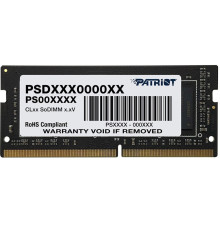 Модуль пам`яті SO-DIMM 8GB/2666 DDR4 Patriot (PSD48G26662S)