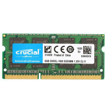 Модуль памяти SO-DIMM DDR3L 8GB/1600 Crucial (CT102464BF160B.M16FP)