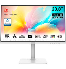 Монітор MSI 23.8" Modern MD2412PW IPS White 100Hz