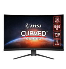 Монітор MSI 31.5" Optix G322CQP VA Black Curved 170Hz