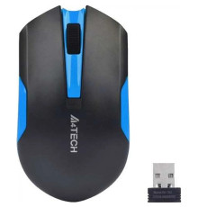 Мышь беспроводная A4Tech G3-200N Black/Blue USB V-Track