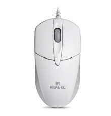 Миша REAL-EL RM-211 White (EL123200014)
