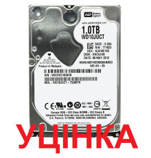 Накопитель HDD 2.5" SATA 1.0TB WD AV-255400rpm 16MB (WD10JUCT)_Refurbished_У3.AB