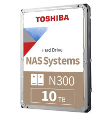 Накопитель HDD SATA 10.0TB Toshiba N300 NAS 7200rpm 512MB (MN10ADA10TS)
