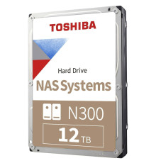 Накопитель HDD SATA 12.0TB Toshiba N300 NAS 7200rpm 512MB (HDWG51CUZSVA)