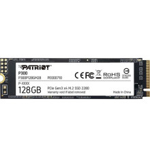 Накопичувач SSD  128GB Patriot P300 M.2 2280 PCIe 3.0 x4 NVMe TLC (P300P128GM28)