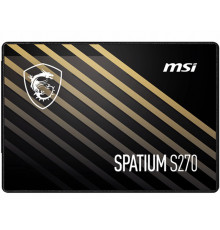 Накопичувач SSD  240GB MSI Spatium S270 2.5" SATAIII 3D TLC (S78-440N070-P83)