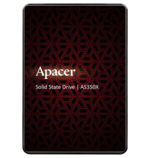 Накопичувач SSD  256GB Apacer AS350X 2.5" SATAIII 3D TLC (AP256GAS350XR-1)