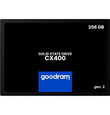 Накопичувач SSD  256GB Goodram CX400 Gen.2 2.5" SATAIII 3D TLC (SSDPR-CX400-256-G2)